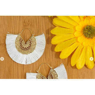 Aretes de hilo